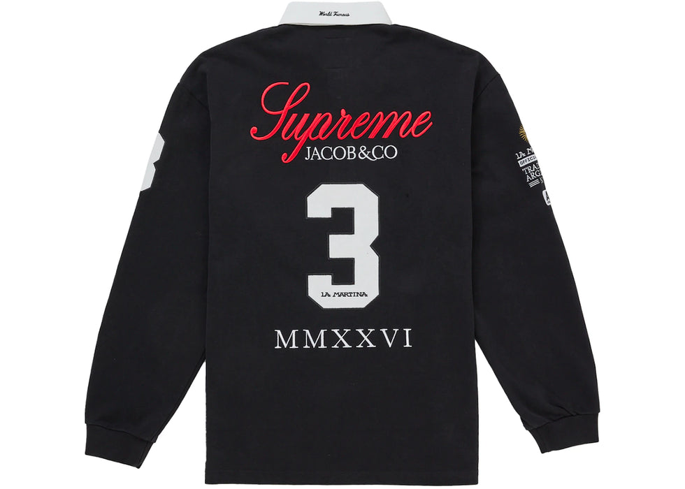 Supreme La Martina Rugby Black