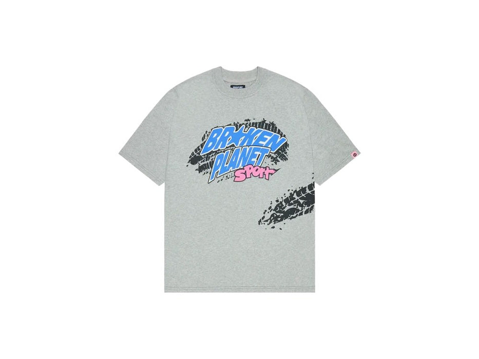 Broken Planet Sport T-Shirt Heather Gray