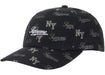 Supreme Monogram 6-Panel Black