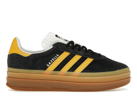 adidas Gazelle Bold Black Bold Gold (Women's)