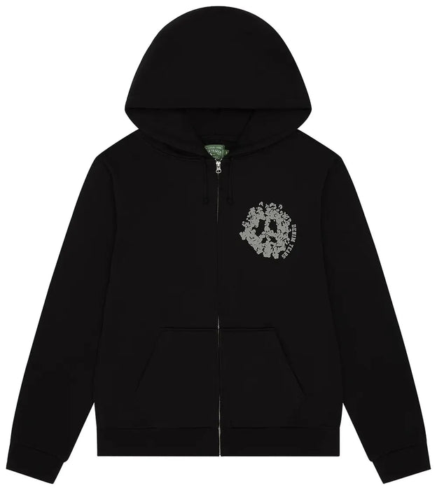 Denim Tears Denim University Zip Hoodie Black