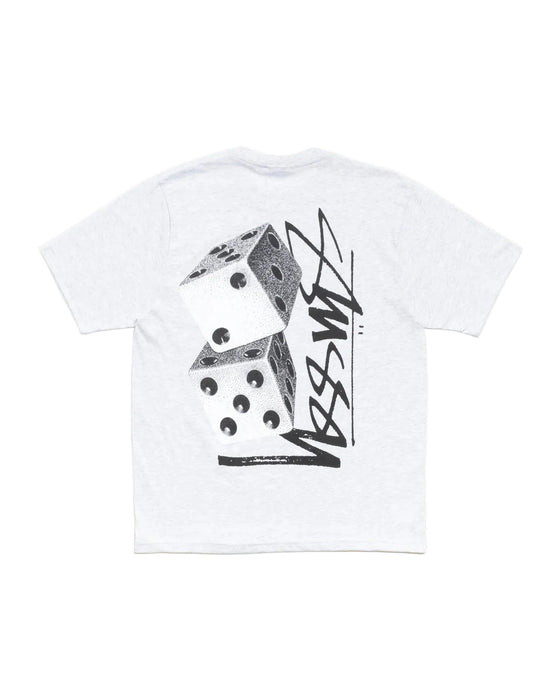 Stussy Tall Dice Tee Ash Heather