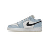 Jordan 1 Low Ice Blue Black (GS)