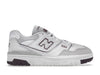 New Balance 550 Summer Fog Burgundy