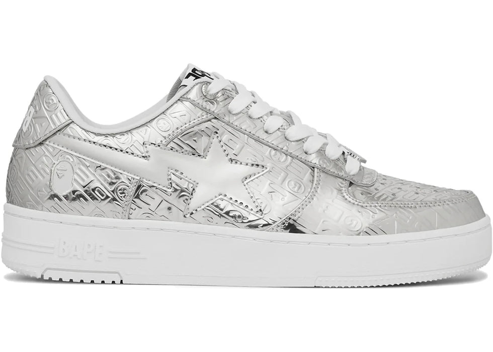 A Bathing Ape Bape Sta #5 Silver
