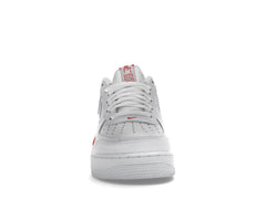 Nike Air Force 1 Low Reflective Swoosh White University Red