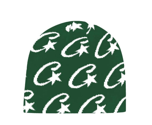 Corteiz Cstarz Monogram Beanie Green