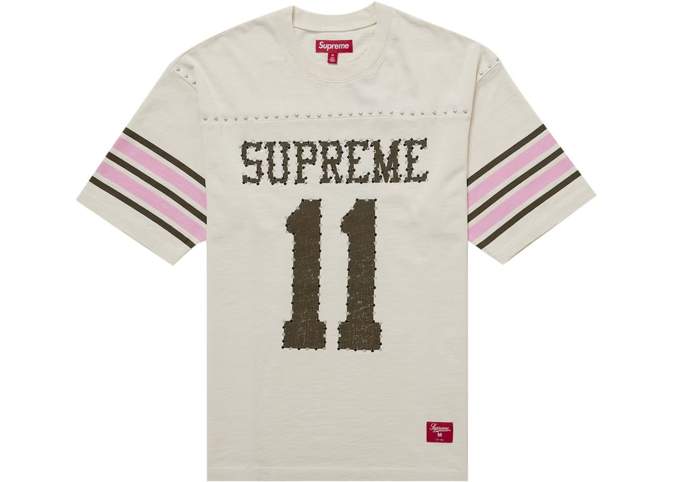Supreme Studded S/S Football Top Tan