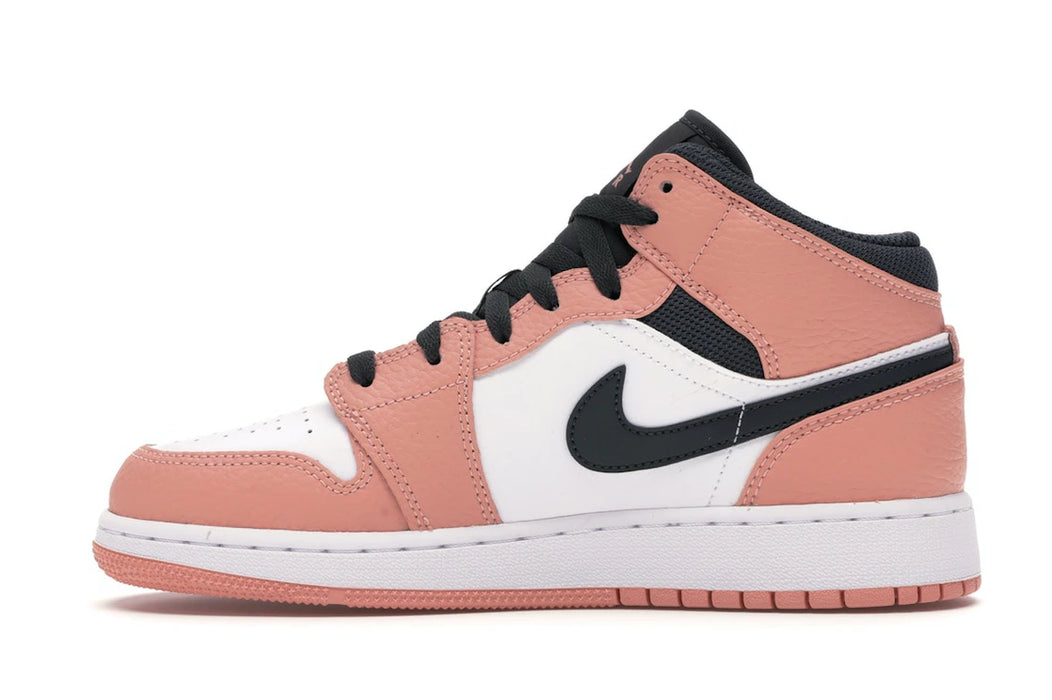 Jordan 1 Mid Pink Quartz (GS)