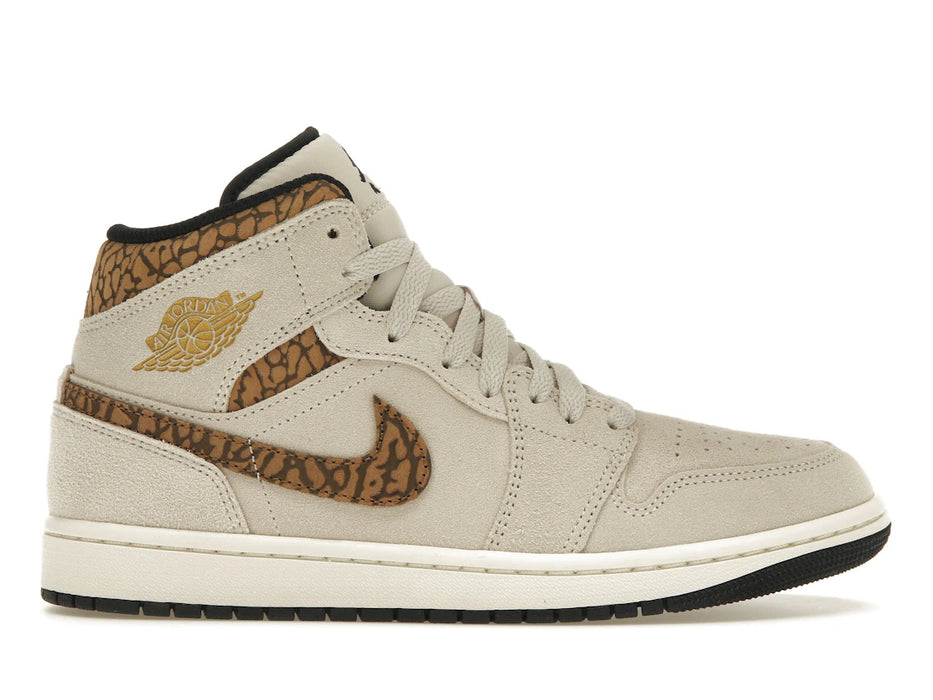 Jordan 1 Mid SE Brown Elephant