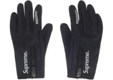Supreme WINDSTOPPER Zip Gloves (FW25) Black