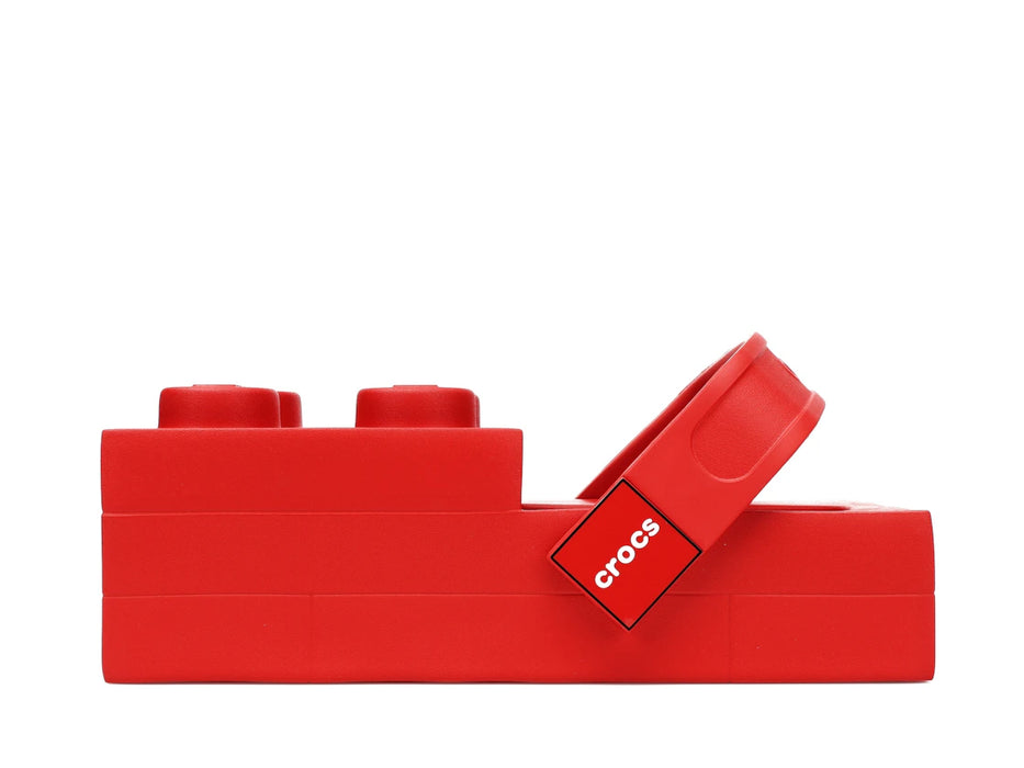 Crocs Brick Clog LEGO Red