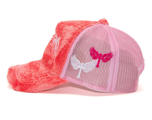 Reflection Luxury Fuzzy Trucker - Pink