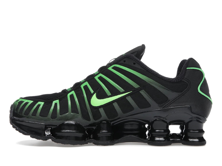 Nike Shox TL Black Green Strike