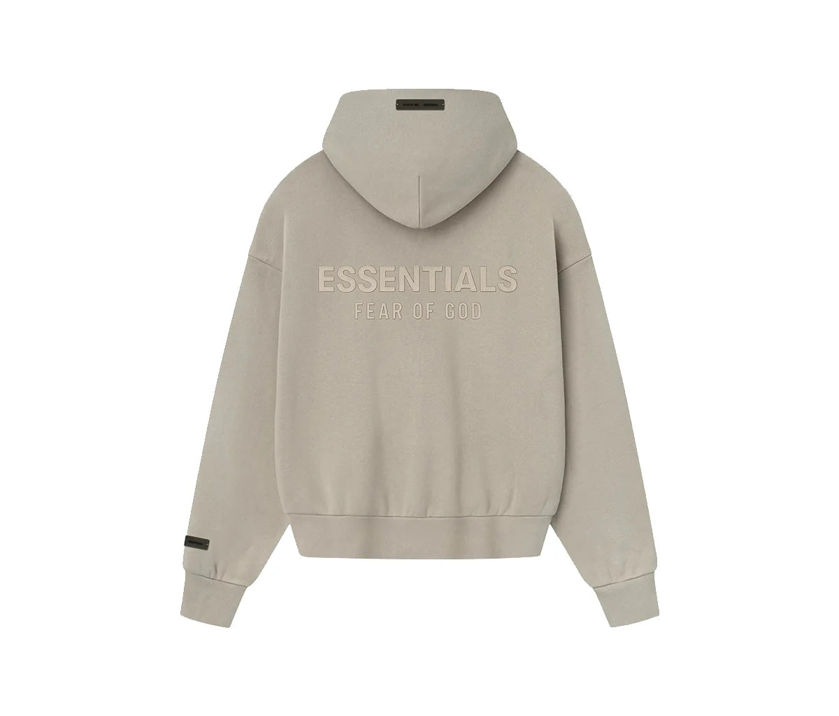 Fear of God Essentials S25 Zip-Up Hoodie Timber