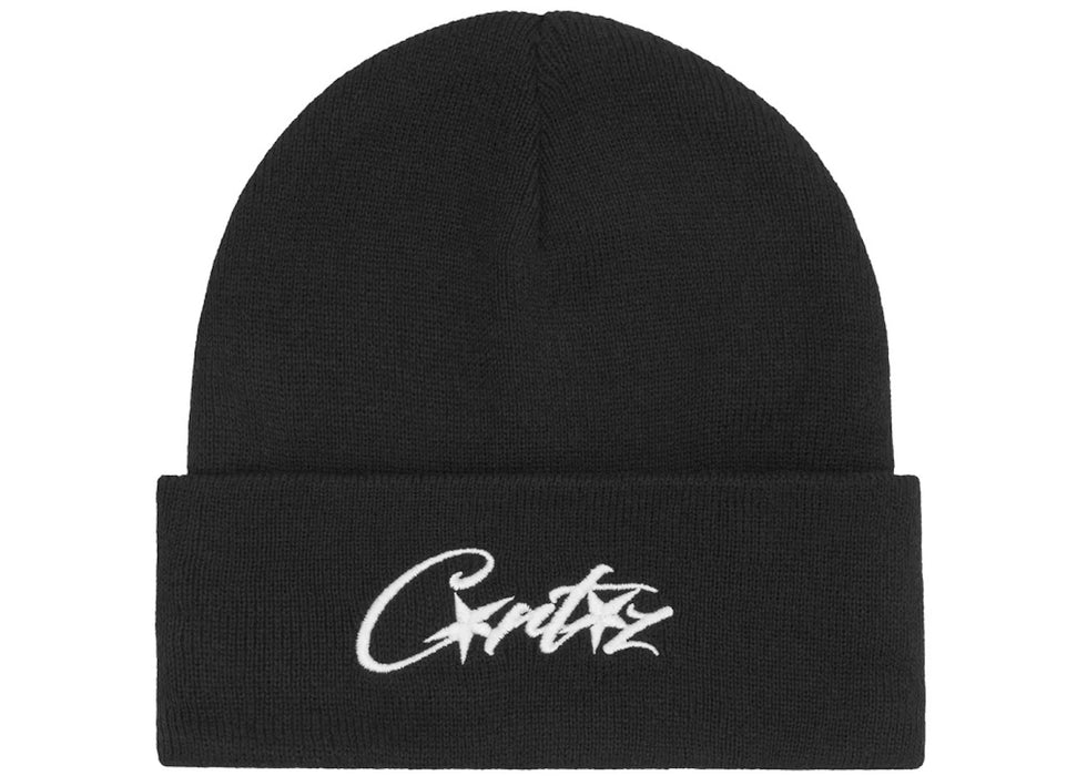 Corteiz Folded Allstarz Beanie Black