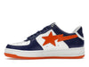 A Bathing Ape Bape Sta #3 M2 White Blue Orange