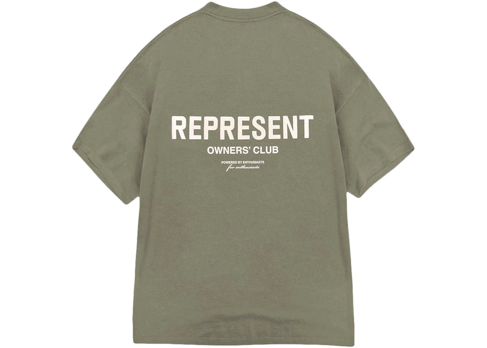 Represent Owners Club T-shirt Olive