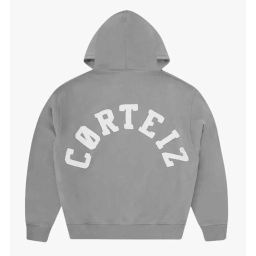 Corteiz Colly Arch Zip Hoodie Grey