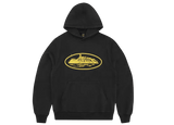 Corteiz Alcatraz Hoodie Black/Yellow