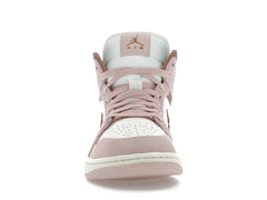 Jordan 1 Mid Pink Oxford Brown (Women's)