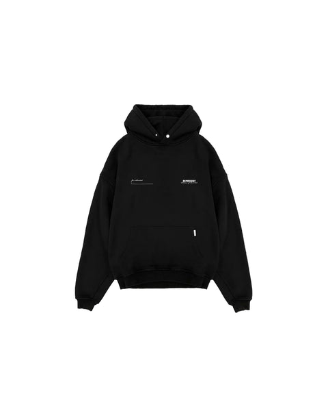 Represent Patron Of The Club Hoodie Black