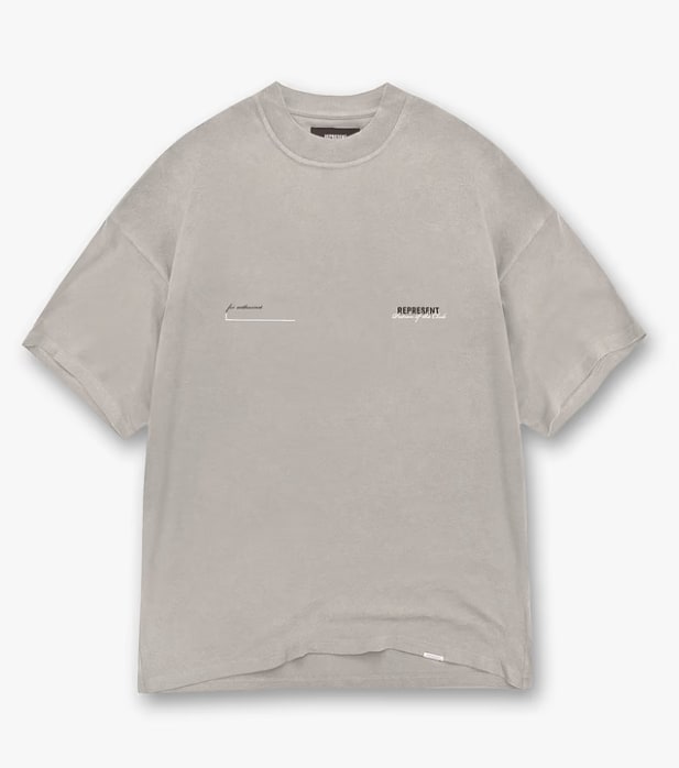 Represent Patron Of The Club T-Shirt Mudstone