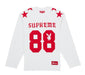 Supreme Playboy L/S Football Top White