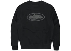 Corteiz Alcatraz Sweatshirt Triple Black