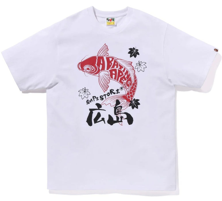 BAPE - HIROSHIMA TEE WHITE LIMITED EDIRION