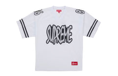 Supreme Reflective Football Jersey White