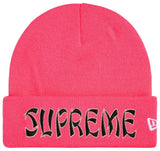 Supreme New Era Action Beanie Pink
