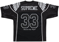 Supreme Wings Football Jersey Black