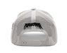 Reflection Luxury Fuzzy Trucker White Black