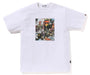 Bape Flyer Print Tee White