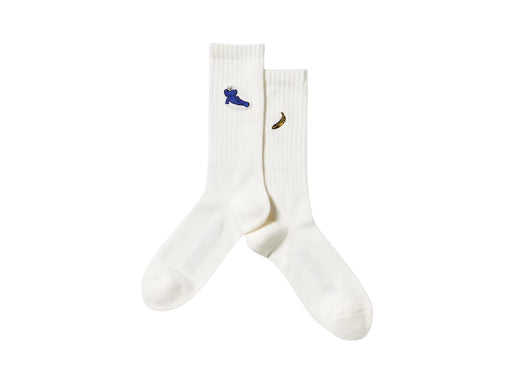 Kaws x Uniqlo Socks Banana, White