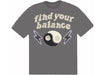 Broken Planet Find Your Balance T-shirt Ash Grey