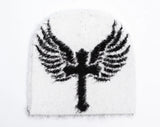 Reflection Luxury Fuzzy Beanie white