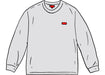 Supreme Small Box L/S Tee (SS24) Ash Grey