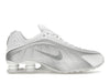 Nike Shox R4 White Bright Crimson Metallic Silver