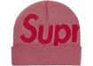 Supreme Studded Knockout Big Logo Beanie Red