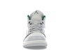 Jordan 1 Mid White Pure Platinum Pine Green