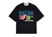 Broken Planet Don’t Ask Me Split Camo T-Shirt Midnight Black