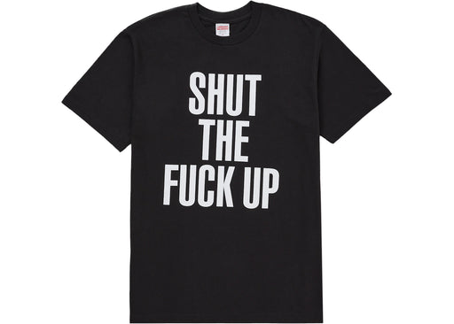 Supreme Number (N)ine Shut Up Tee Black