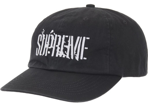 Supreme Splatter 6-Panel Black