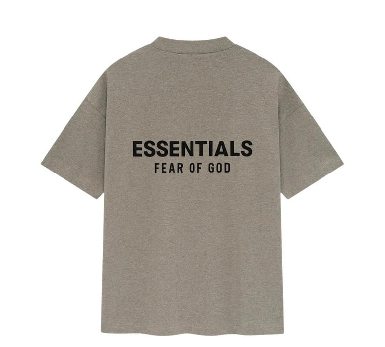Fear of God Essentials Classic Short Sleeve Tee Homestead Heather