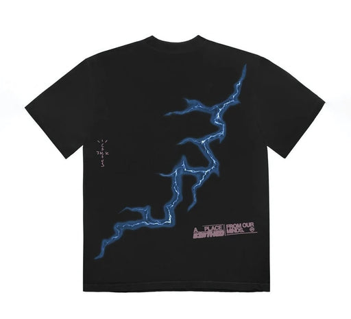 Travis Scott Cactus Jack For Fragment Danger Tee Washed Black