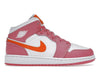 Jordan 1 Mid Pinksicle Safety Orange (GS)