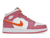 Jordan 1 Mid Pinksicle Safety Orange (GS)