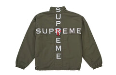 Supreme Cross Track Jacket Olive